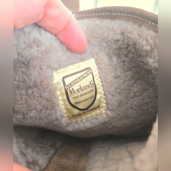 Vintage Moorlands Sheepskin Boots - Picture 3 of 9